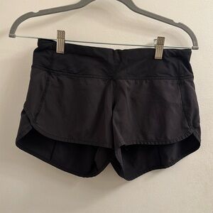 Black Lululemon Running Shorts